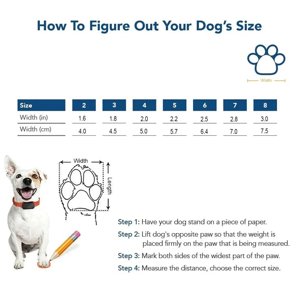 Happy Paws - Pets XL Black (4pcs-set) / Size 4 Pets XL